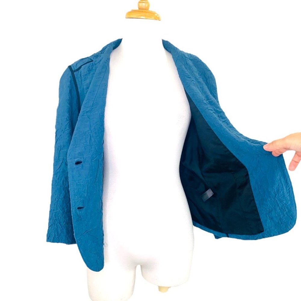 40% OFF SALE❗️ Rachel Roy Signature Silk Blend Blazer Light Spring Jacket SZ 10 - Picture 8 of 11